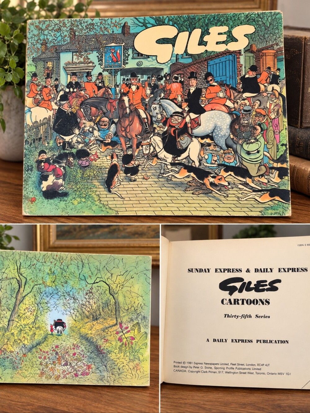 Giles cartoon annual, Sunday Express & Daily Express Cartoons – 35th series